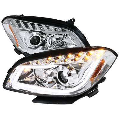 2008-12 Chevrolet Malibu Projector Headlights, Chrome