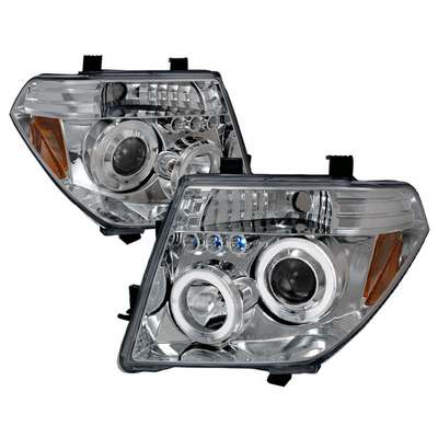 2005-08 Nissan Pathfinder Halo Led Projector Chrome