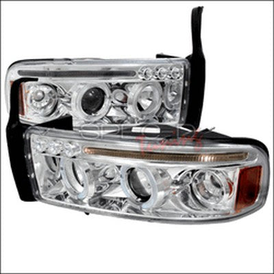 1994-01 Ram chrome projector headlights