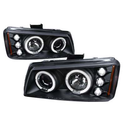 2003-06 Silverado black projector headlights
