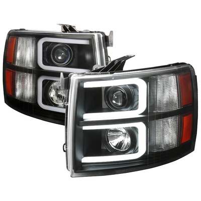 2007-13 Silverado Projector Headlights Black