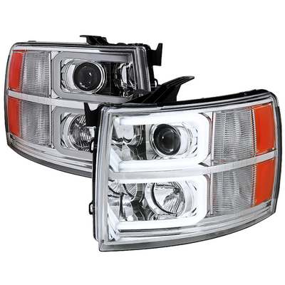 2007-13 Silverado Projector Healights Chrome