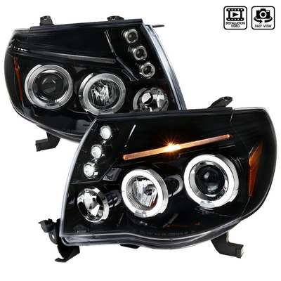 2005-11 Toyota Tacoma Dual Halo Led Pro Headlights