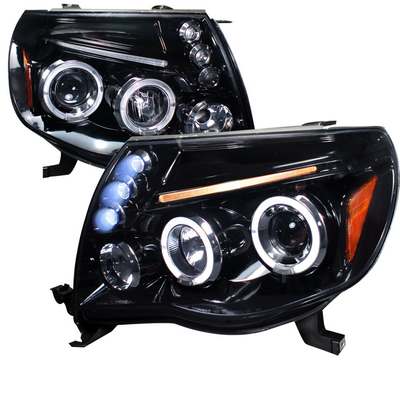 2005-11 Toyota Tacoma Halo Led Projector Smoke