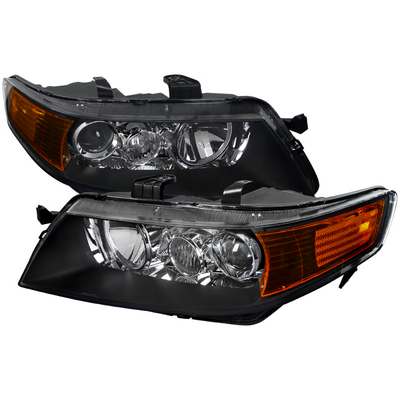 2004-05 Acura Tsx Projector Headlights Black