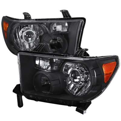 2007-14 Toyota Tundra Retrofit Projector Headlights, Black