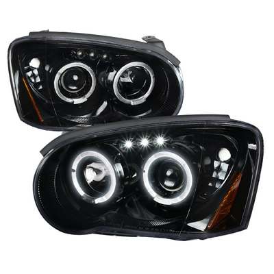 2004-05 Subaru Impreza Projector Headlight Glossy Black