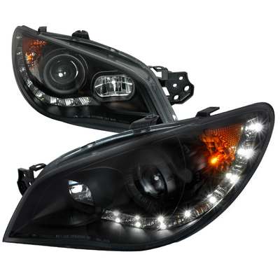 2006-07 Subaru Impreza Black Projector Headlight