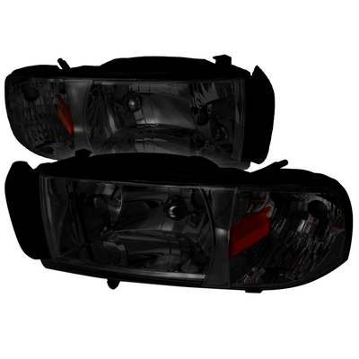 1994-01 Dodge Ram Crystal Housing Headlight Smoke