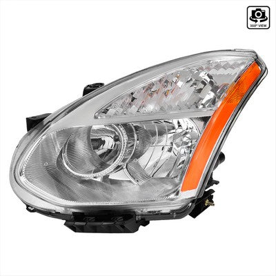 2008-13 Nissan Rogue Headlight-Chrome-Left