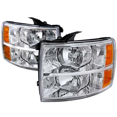 2007-13 Silverado Chrome Headlights