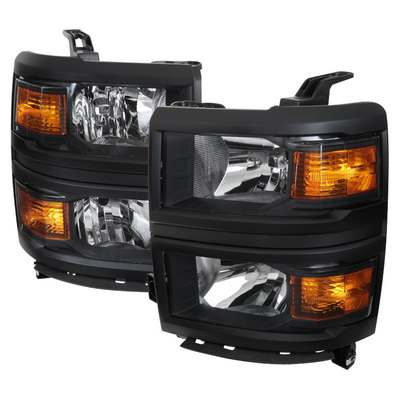 2014-15 Silverado Headlight- Black Version 2