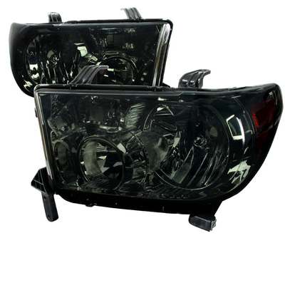 2007-14 Toyota Tundra Crystal Housing Headlights Smoke