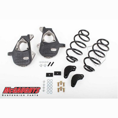 2007-12 Avalanche 2/3 Drop Kit (Spindles, Coils, Shock Extenders) Factory Shocks=No Air