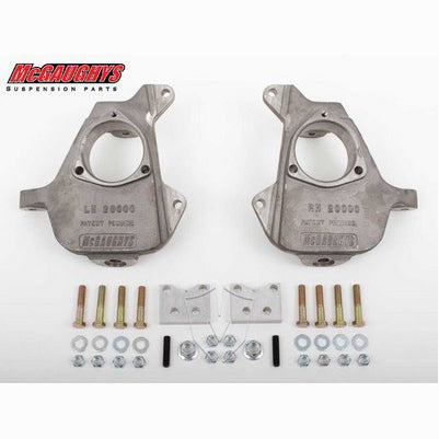 1999-06 Gm C1500 2 Inch Drop Spindles, Use With Stock 16 Inch Wheels, Must Flip Lower Ball Joint.