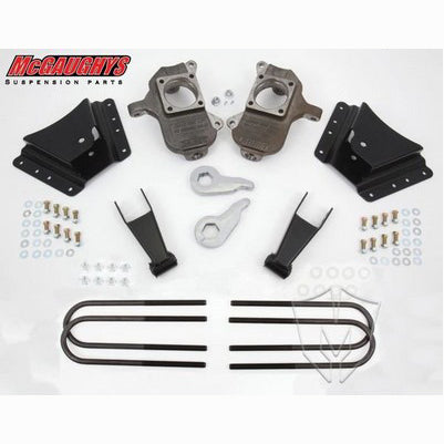 2002-10 Gm Truck 3500 Dually, 10 Hole Factory Hanger (2Wd/4Wd) 3 Inch Front/4 Or 5 Inch Rear Lowering Kit