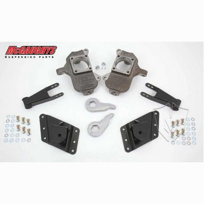 2002-10 Gm Truck 2500, 8 Hole Factory Hanger (2Wd/4Wd) 3 Inch Front /4 Or 5 Inch Rear Lowering Kit