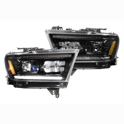 XB LED Headlights: Dodge Ram 1500 (2019+) (Pair / ASM)(Gen 2)