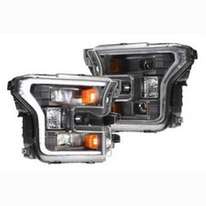 XB Hybrid LED Headlights: Ford F150 (15-17) (Pair / ASM)