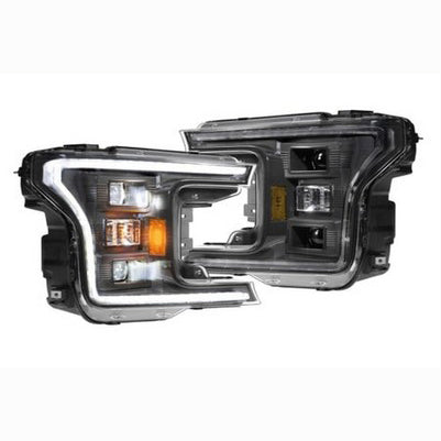 XB Hybrid LED Headlights: Ford F150 (18-20) (Pair / ASM)