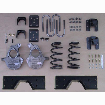 2007-12 Quad Silverado 3/5 W/ C-Notch,Spindles,Coils,Rear Hangers, Bump Stops & Flip Kit
