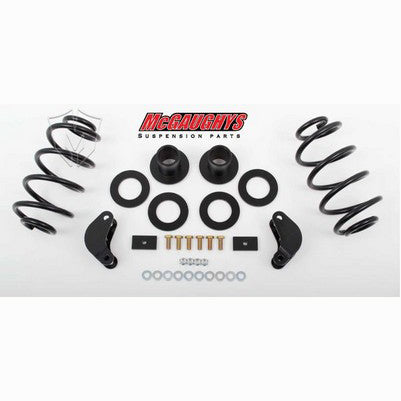 2007-12 Gm Suv (Tahoe, Avalanche, Sub,Etc.) (1/2 Ton) (2Wd) (Air/Auto Leveling Factory Shocks) 2/3 W/ Adj Strut Rings/Spacers,Rear Coils,Shock Ext.