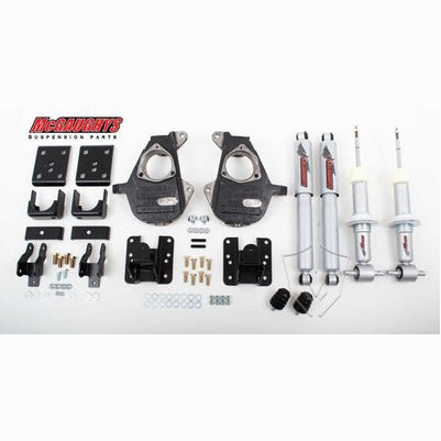 3 inch/5 inch 4 inch/6 inch & 5 inch/7 inch Lowering Kit, 2014-16 Gm 1500 Truck W/Cast Arms, 2Wd, All Cabs (Spindles, Struts, Flip Kit, Lift Hangers, Shocks, Shock Extenders)