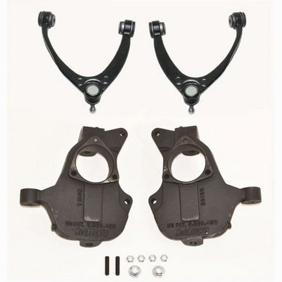 2014-18 Silverado/Sierra 1500 4WD only, 2 inch Drop Spindles with Upper A-Arms