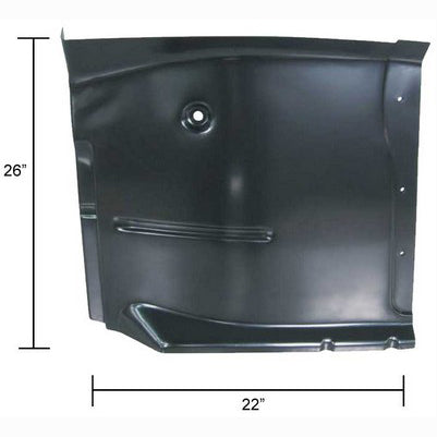 Front Cab Floor Half - OE Style - LH - 60-62 Chevy GMC C/K Truck