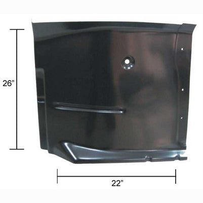 Front Cab Floor Half - OE Style - LH - 63-66 Chevy GMC C/K Truck