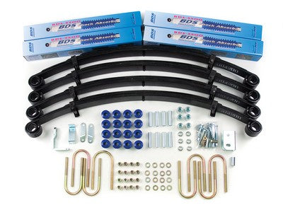 BDS Suspension 2 inch Lift Kit for the 1987 -1995 Jeep Wrangler YJ