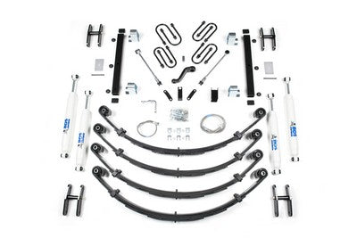 1987-95 YJ Soft Top 4.5/4.5 Spring Kit
