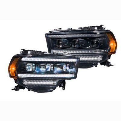 XB LED Headlights: Dodge Ram HD (2019+) (Pair / ASM)