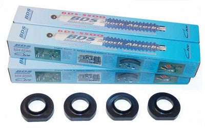 BDS Suspension 3/4 inch Lift Kit for the 1997, 2006 Jeep Wrangler TJ including Rubicon and Unlimited