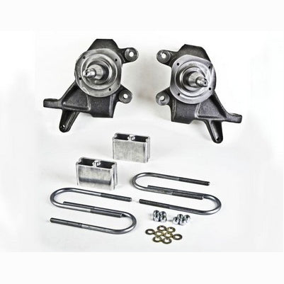 1998-00 Nissan Frontier (all except: crew cab) 2 F/3 inch R drop W/O Shocks