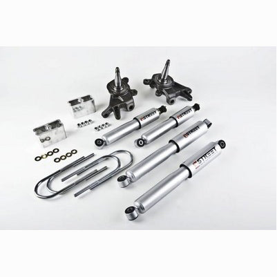 1998-00 Nissan Frontier (all except: crew cab) 2 inch F/3 inch R drop Lowering Kit