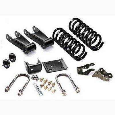 2002-05 Dodge Ram 1500 Quad Cab 2/4 Drop. Includes Coils- Flip- Shackles- Shock Extensions