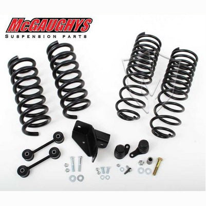 2009-14 Dodge Ram 1500 (X/Quad Cab) 2/4 Inch Econ. Drop Kit (Front & Rear Coils,Sway Bar End Links,Track Bar Reloc,Bump Stops) Use Stock Shocks