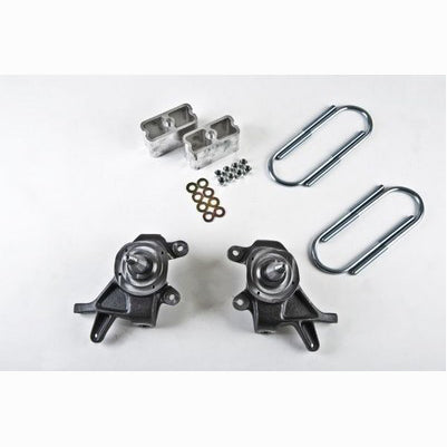 1984-97 Nissan Pickup & Hardbody 2 F/3 R drop W/O Shocks, Lowering Kit