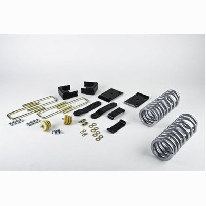 2007-11 Toyota Tundra V8 only (All Cabs: except TRD) 2 inch F/4 inch R drop W/O Shocks, Lowering Kit