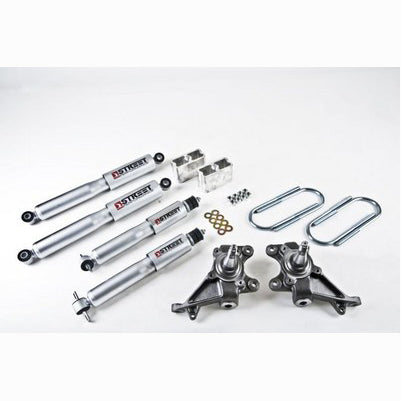 1984-95 Toyota Pickup 2 F/3 R drop Lowering Kit, With Sp Shocks