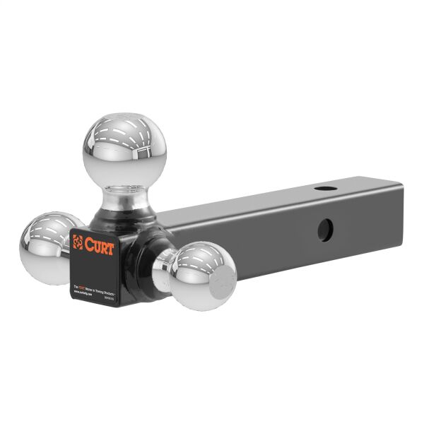 Multi-ball mount, 2.5 inch shank, 1-7/8, 2 and 2-5/16 balls