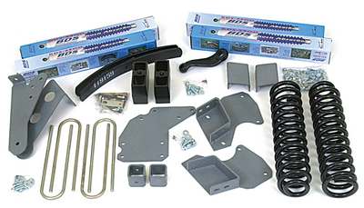 1982-91 Bronco II 4wd (PS) 4/3.5 Lift kit, Block and Add-a-leaf