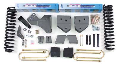 2008-10 Superduty 6/5 standard lift kit with rear block (w/o top overload leafs)