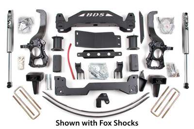 2004-08 F150 6/5.5 lift kit with front strut spacers and rear block and add-a-leaf