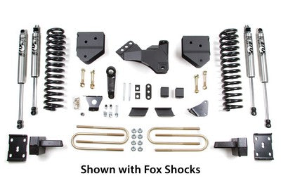 2011-16 Superduty diesel 4/3 standard lift kit with rear blocks