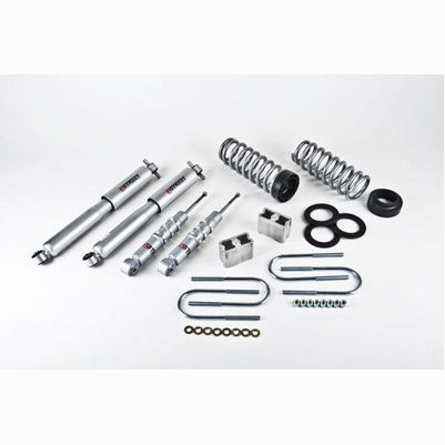 2004-12 Colorado/Canyon (Std Cab) w/Z85 1 or 2 inch front/3 inch rear lowering kit, With Sp Shocks