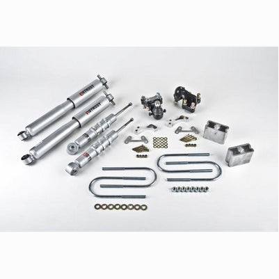 2004-12 Colorado/Canyon w/Z85 2 inch front/3 inch rear lowering kit, With Sp Shocks