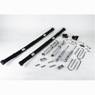 2004-12 Colorado/Canyon w/Z85 2 inch front/4 inch rear lowering kit, With Sp Shocks