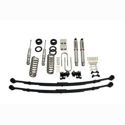2004-12 Colorado/Canyon (Std Cab) w/Z85 3 or 4 inch front/5 inch rear lowering kit, With Sp Shocks